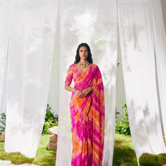 Leheriya Saree