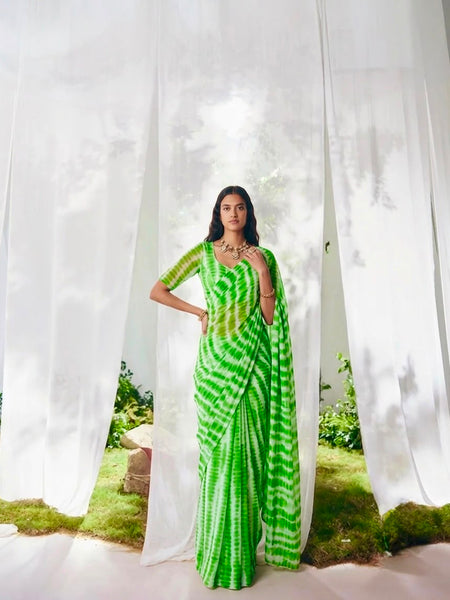 Leheriya Saree
