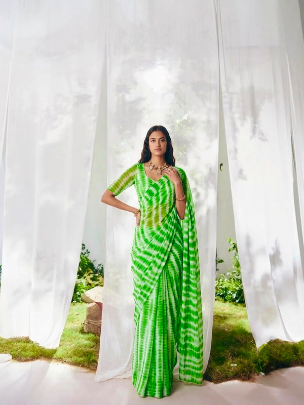 Leheriya Saree