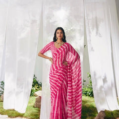 Leheriya Saree