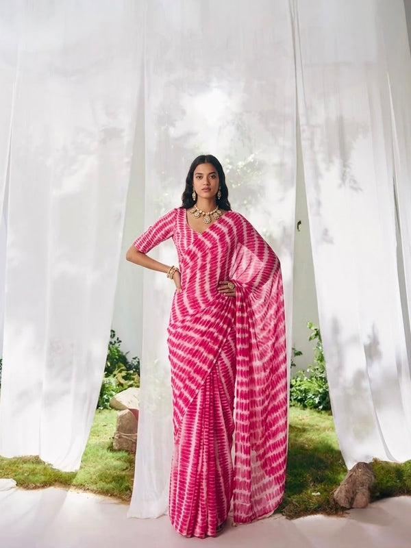 Leheriya Saree