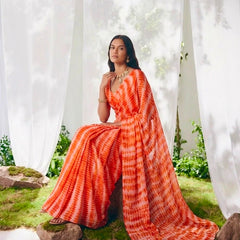 Leheriya Saree