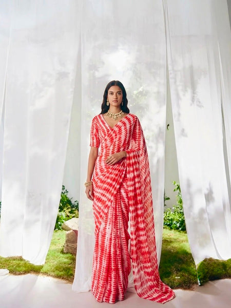 Leheriya Saree
