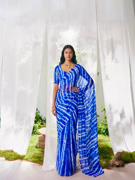 Leheriya Saree