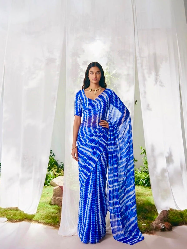 Leheriya Saree