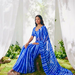 Leheriya Saree