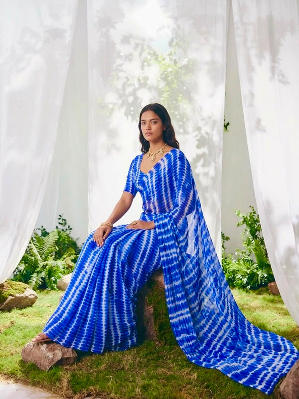 Leheriya Saree
