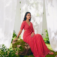 Leheriya Saree