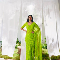 Leheriya Saree