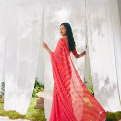 Leheriya Saree