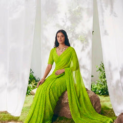 Leheriya Saree