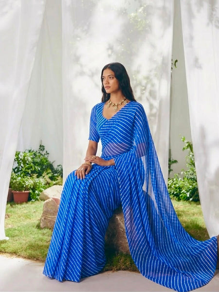 Leheriya Saree