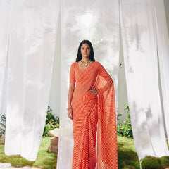 Leheriya Saree
