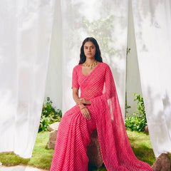 Leheriya Saree