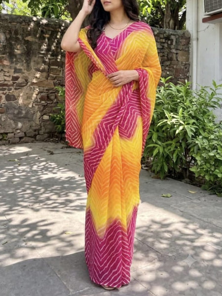 Royal Georgette Saree