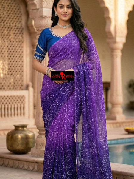 Royal Georgette Saree