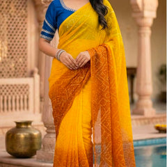 Royal Georgette Saree