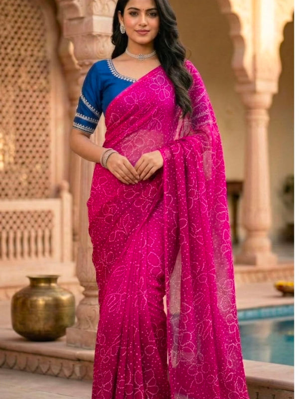 Royal Georgette Saree
