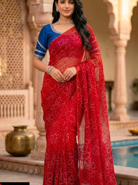 Royal Georgette Saree