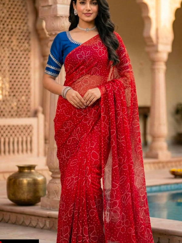 Royal Georgette Saree