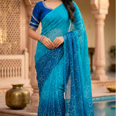 Royal Georgette Saree