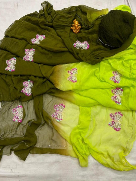Semi Chiffon Saree