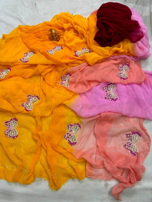 Semi Chiffon Saree