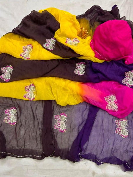 Semi Chiffon Saree