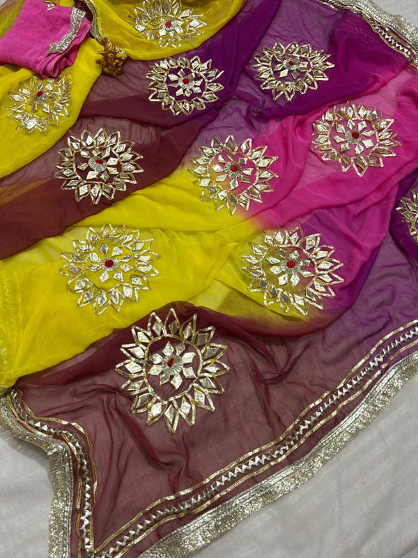 Semi Chiffon Saree