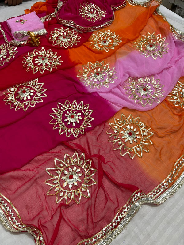 Semi Chiffon Saree