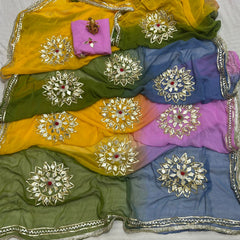 Semi Chiffon Saree