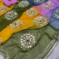 Semi Chiffon Saree