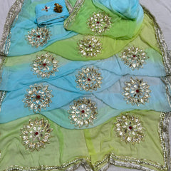 Semi Chiffon Saree