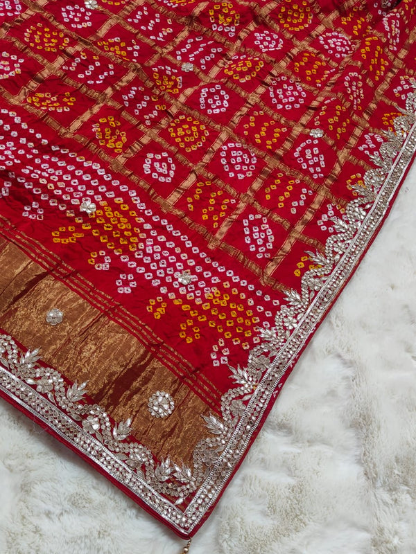 Pure Modal Gajji Silk Dupatta