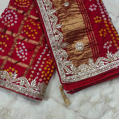 Pure Modal Gajji Silk Dupatta