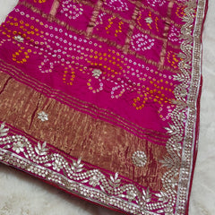 Pure Modal Gajji Silk Dupatta