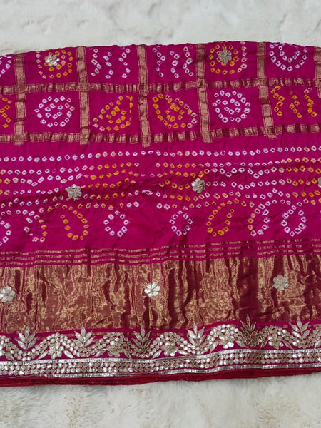 Pure Modal Gajji Silk Dupatta