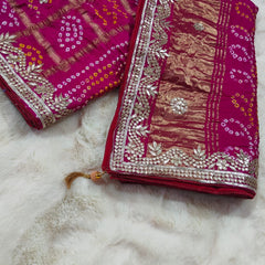 Pure Modal Gajji Silk Dupatta