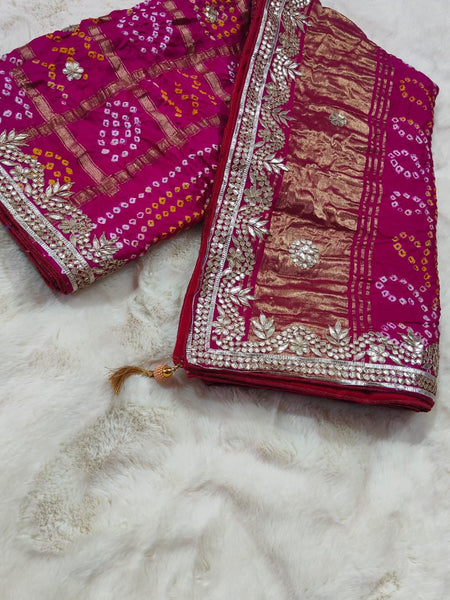 Pure Modal Gajji Silk Dupatta