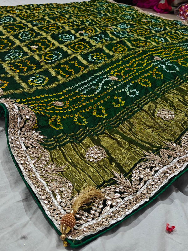 Pure Modal Gajji Silk Dupatta