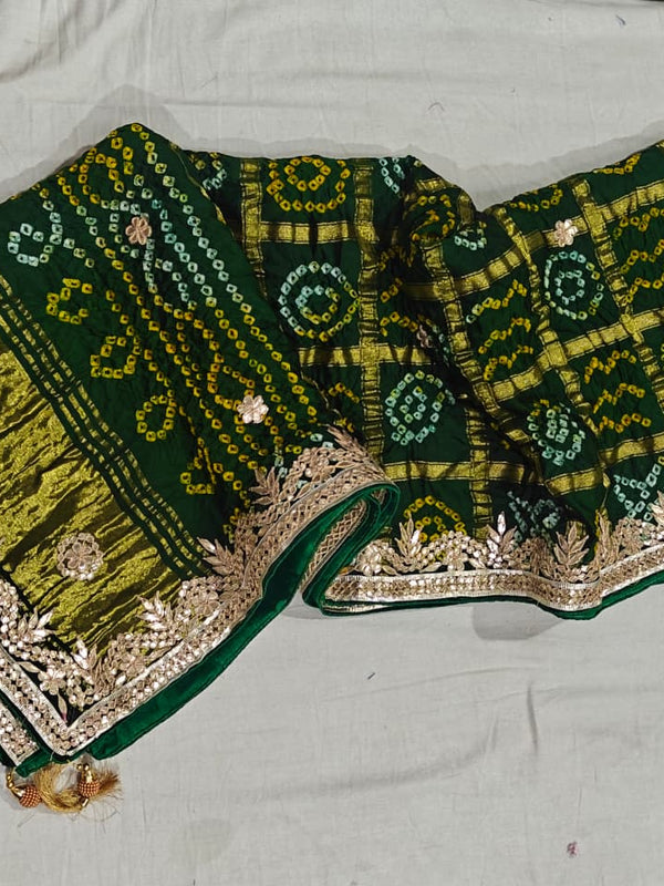 Pure Modal Gajji Silk Dupatta