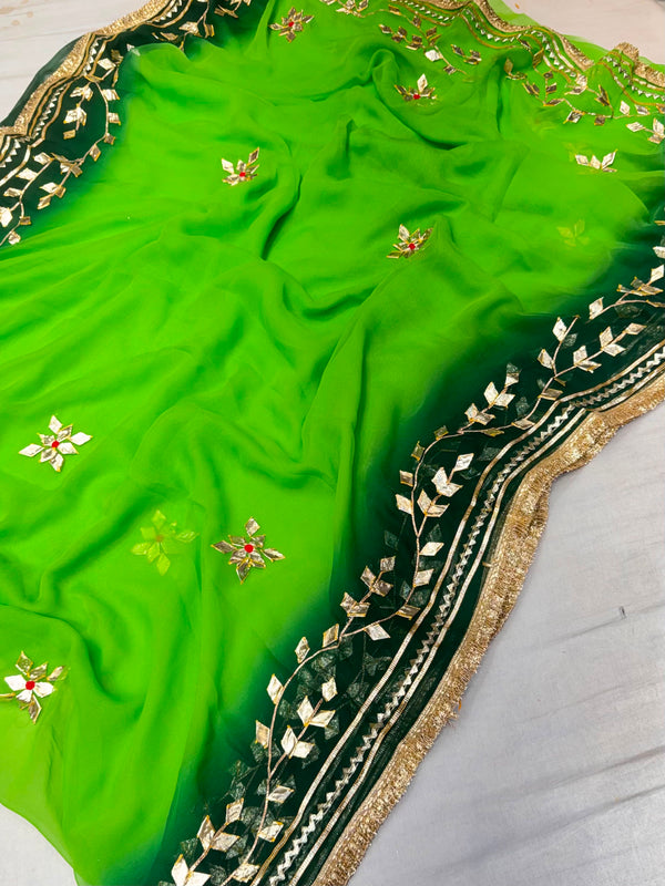 Royal Georgette Saree