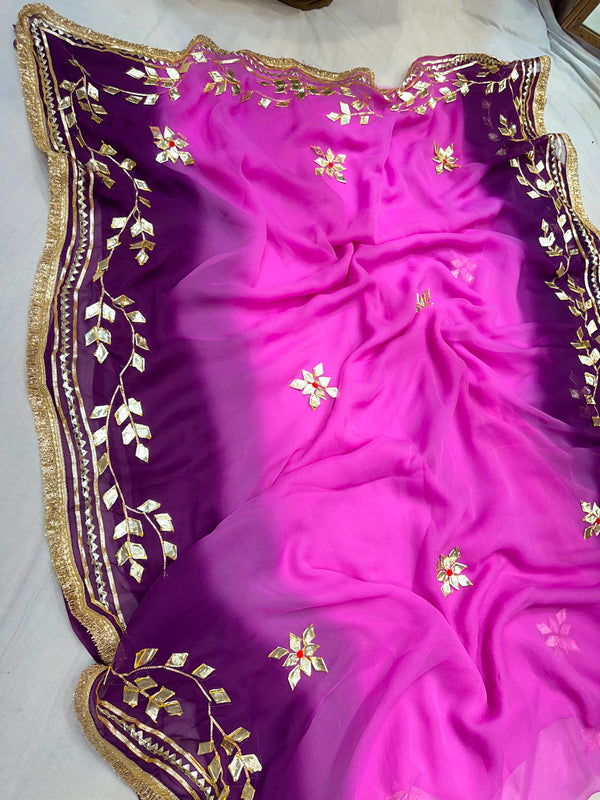Royal Georgette Saree