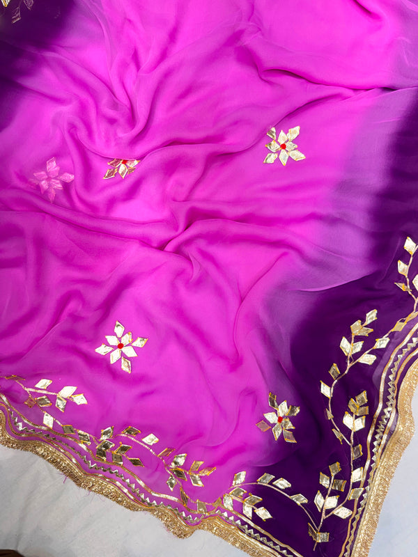 Royal Georgette Saree