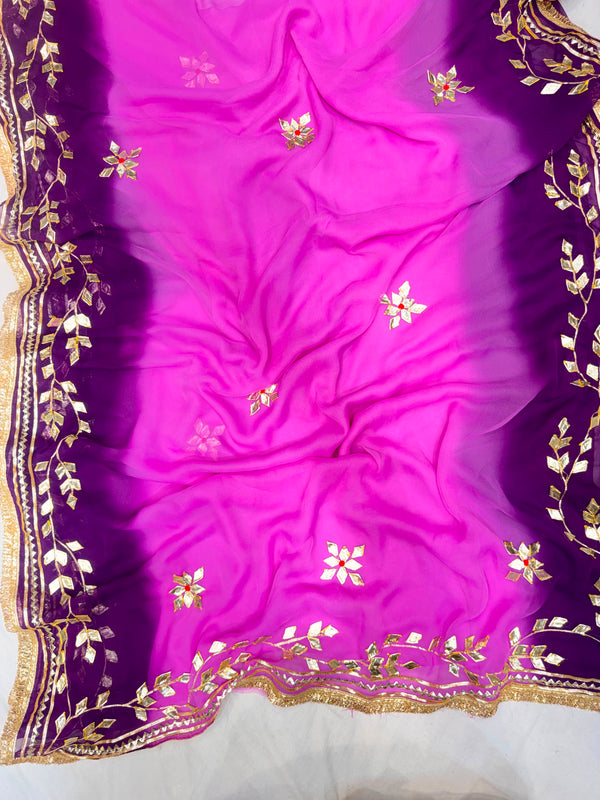 Royal Georgette Saree