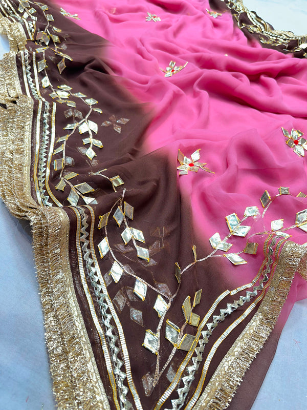 Royal Georgette Saree