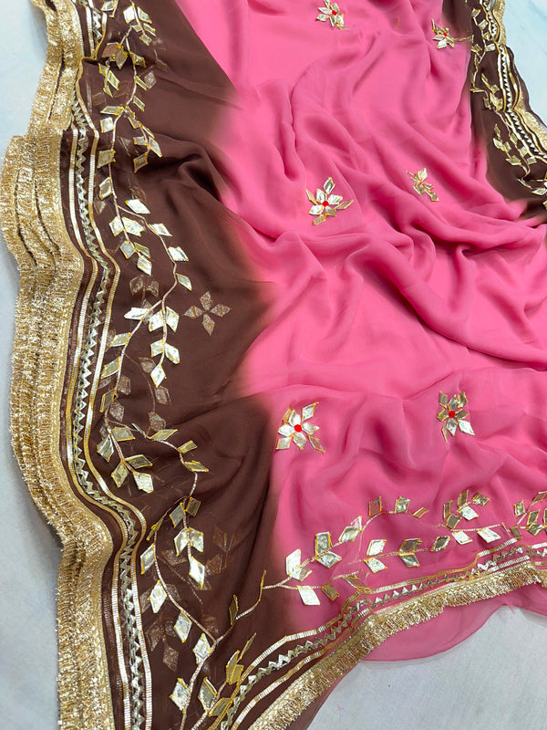 Royal Georgette Saree