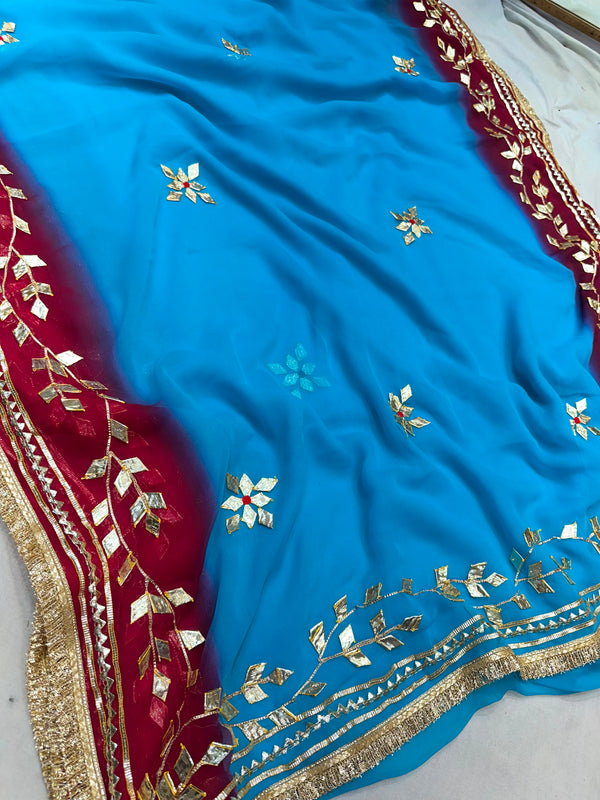 Royal Georgette Saree