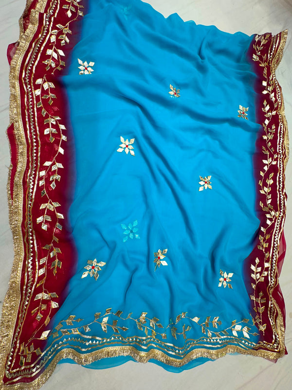 Royal Georgette Saree