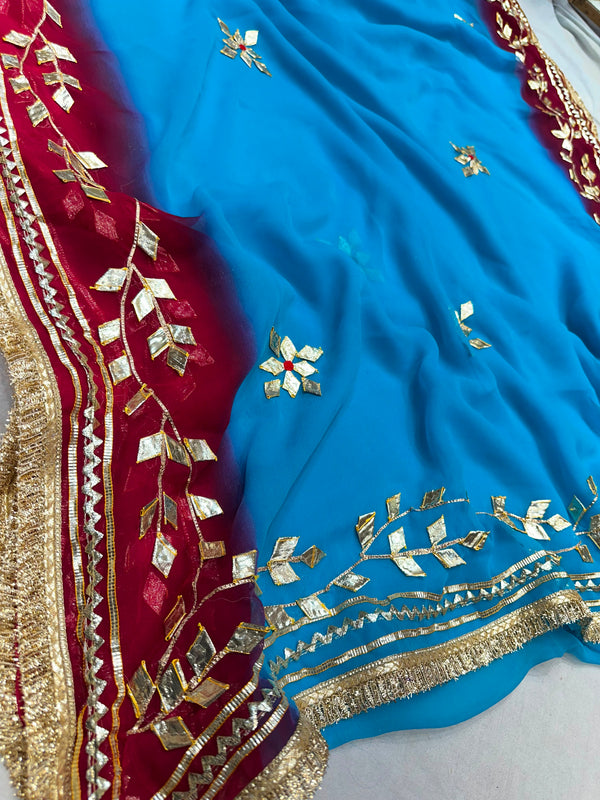 Royal Georgette Saree